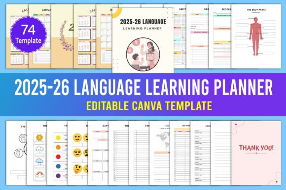 2025-26 Language Learning Planner: A Comprehensive Tool for Language Enthusiasts