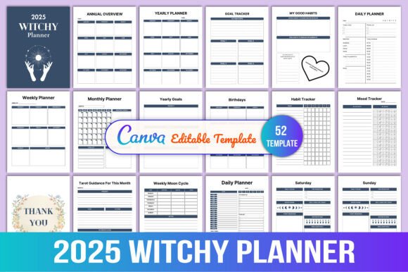 2025 Witchy Planner
