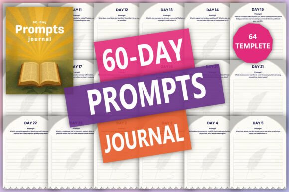 60-Day Prompts Journal