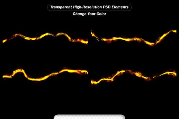 Burning Paper Glowing Edge