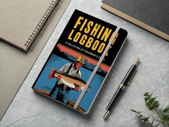 Fishing Logbook Cover Design