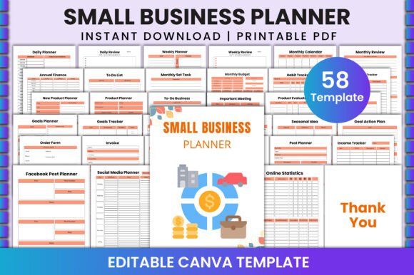 Printable Small Business Planner Canva: A Comprehensive Tool for Business Management