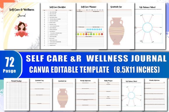 Self Care Wellness Journal