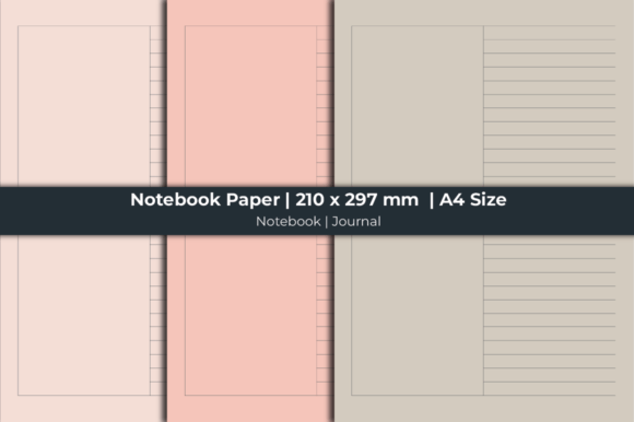 Strategic Use of Notebook Lined Paper Bundle Journal for Productivity and Planning